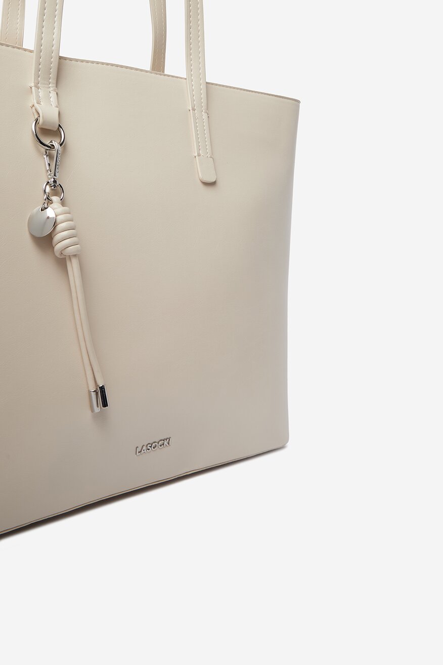 
                Дамска чанта Lasocki СЛОНОВА КОСТ - 5906751564660