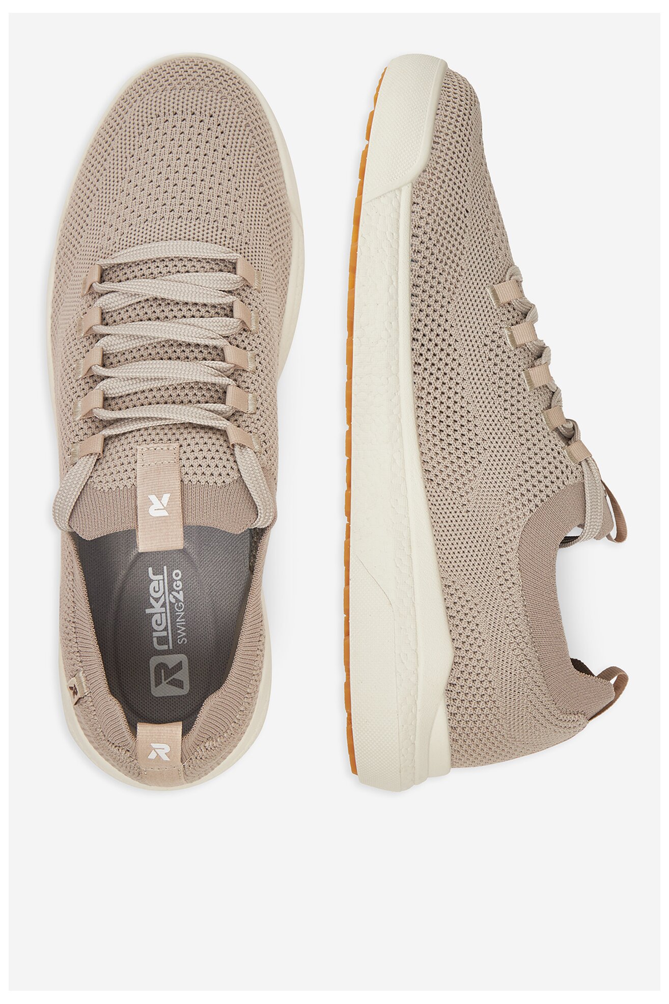 Sneakers Rieker U1103-62 Beżowy