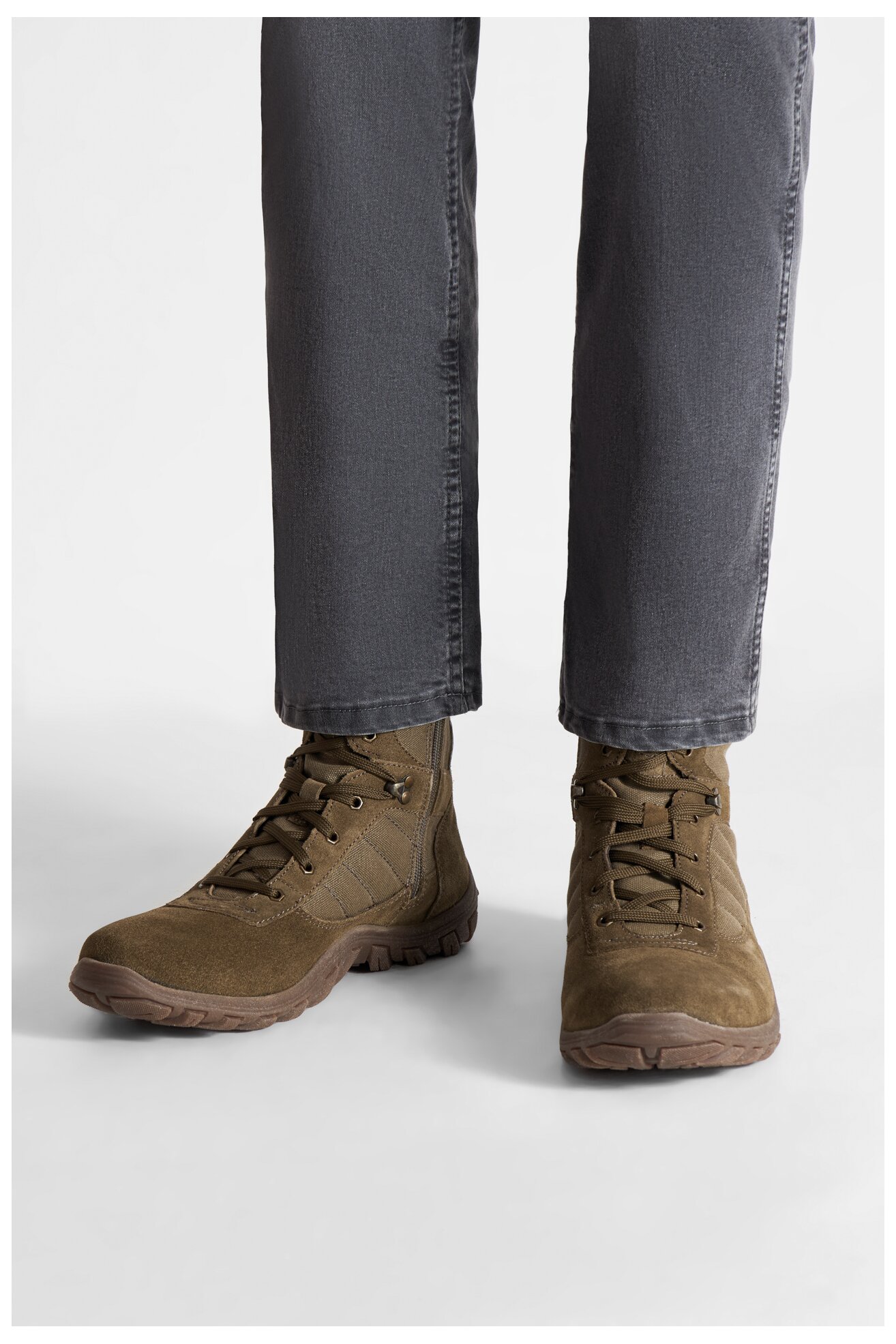 Šněrovací vyšší obuv Lasocki MESSI-01 MI25 KHAKI