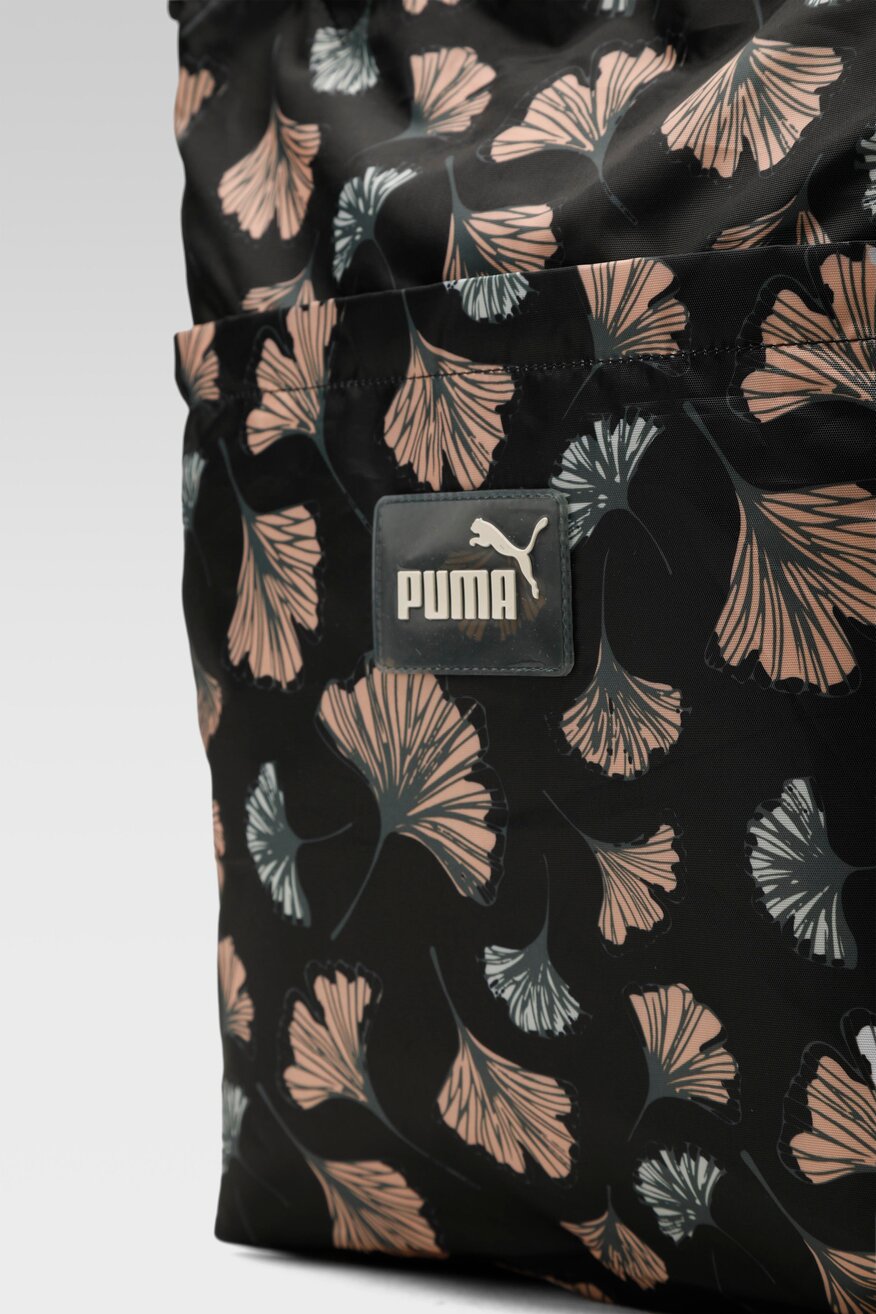 
                Puma - Torebka z printem czarna - 5903698814384