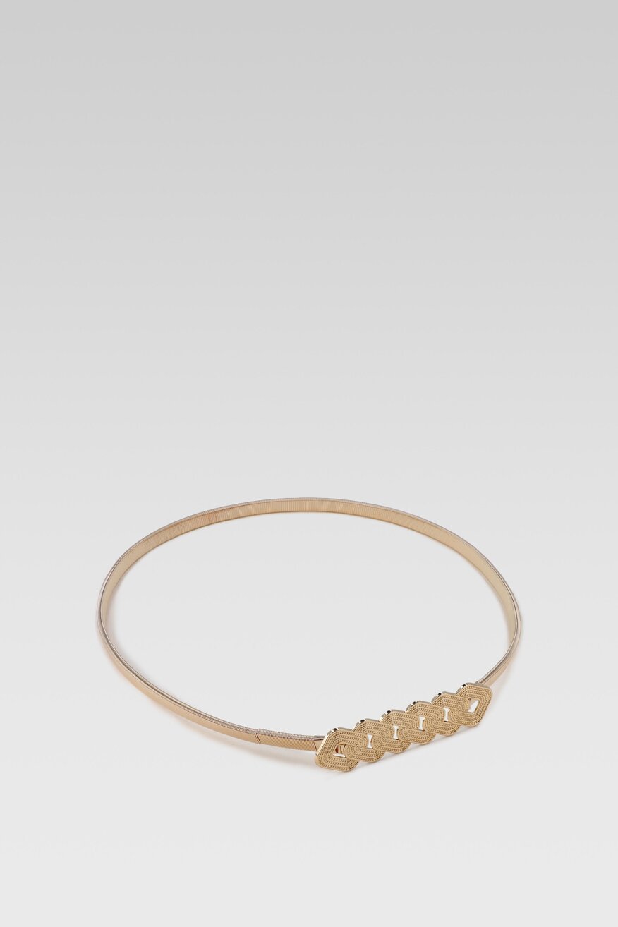 
                Jenny Fairy - Pasek damski złoty - 5904248987480