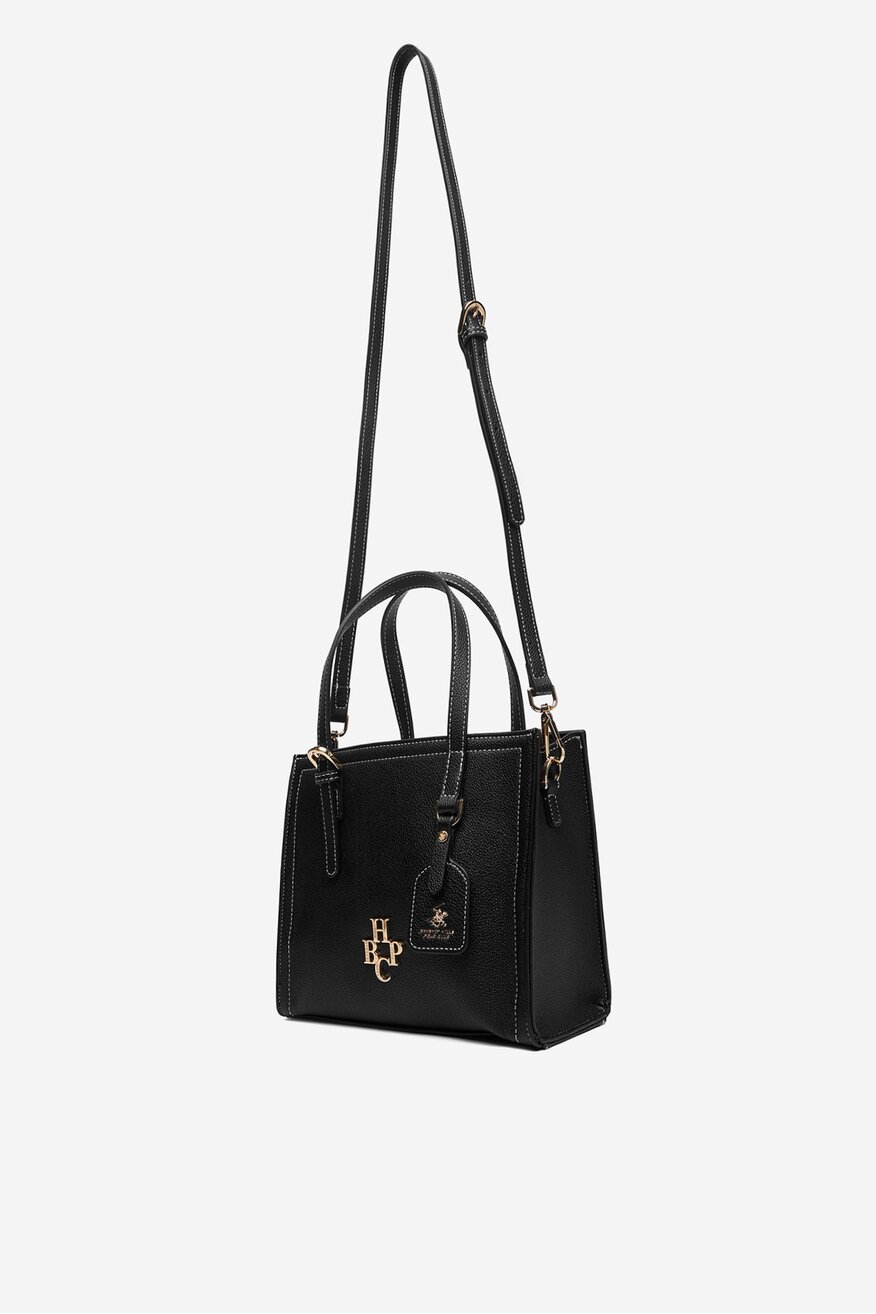 
                Дамска чанта Beverly Hills Polo Club ЧЕРЕН - 5906751598306