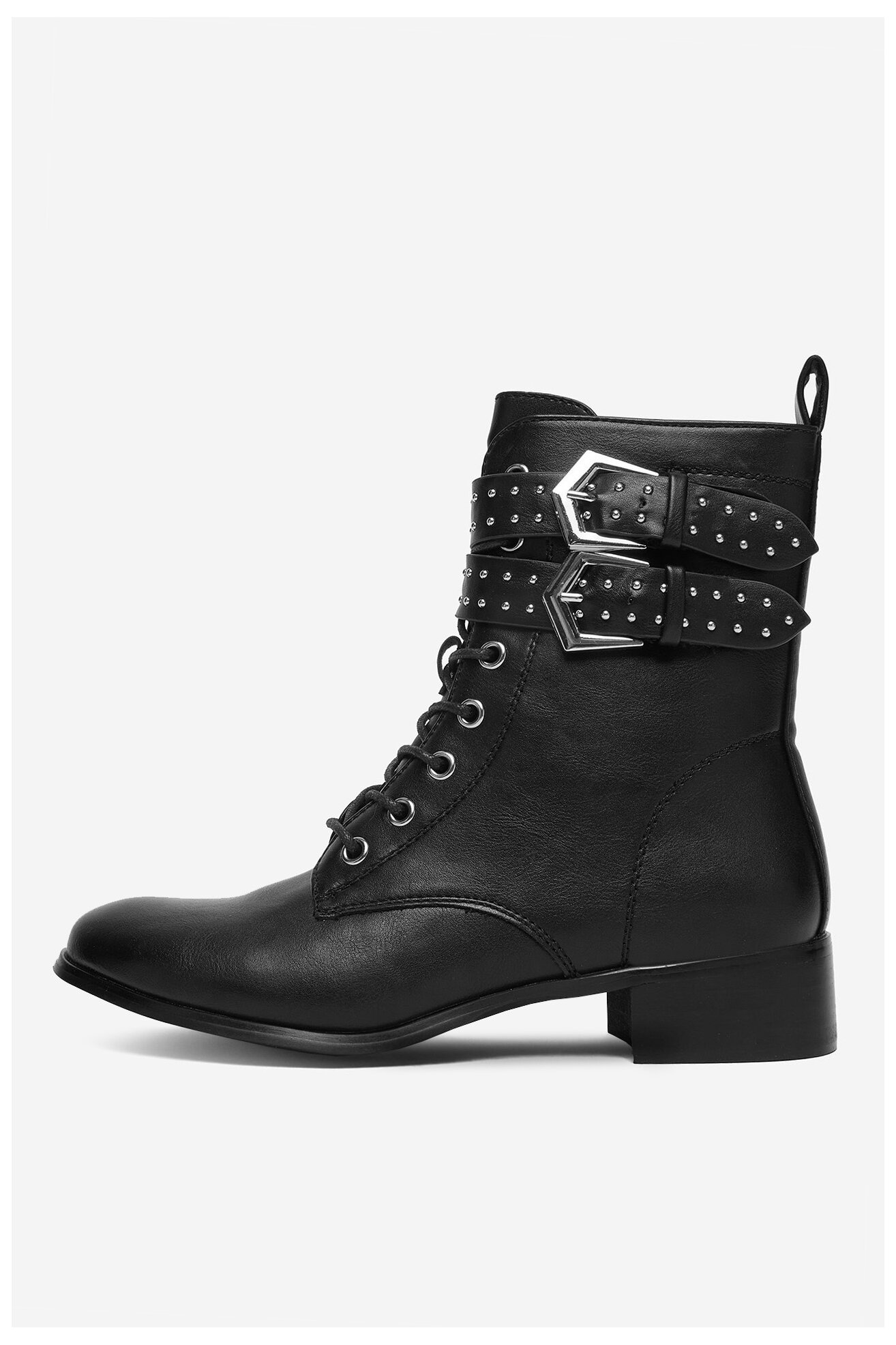 Bokacsizma DeeZee 2900818-1-BLACK PU FEKETE