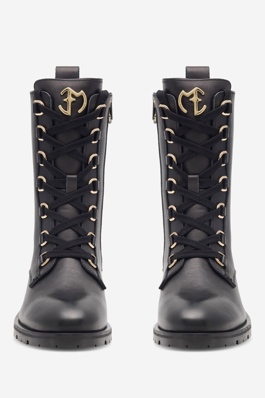 
                Csizma EVA MINGE FEKETE - 5905588133957