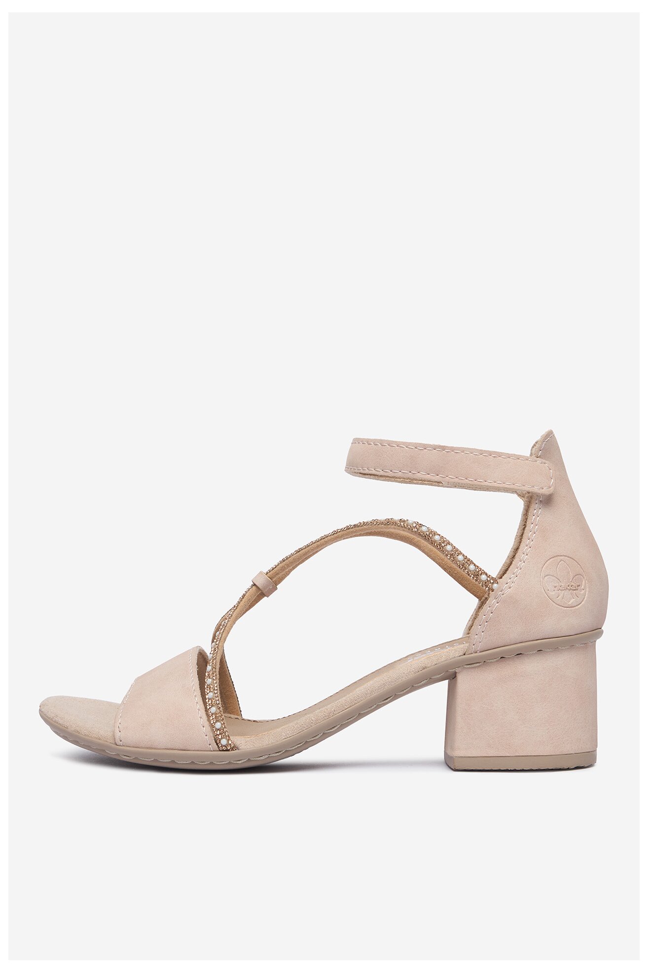 Sandały Rieker CEO-64654-31 Różowy jasny