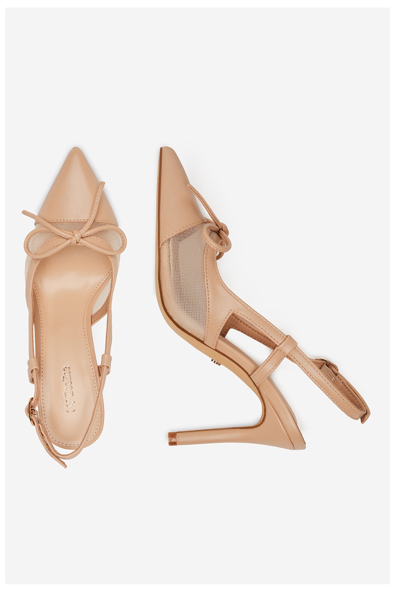 Елегантни обувки DeeZee AU-8268-10 БЕЖОВ