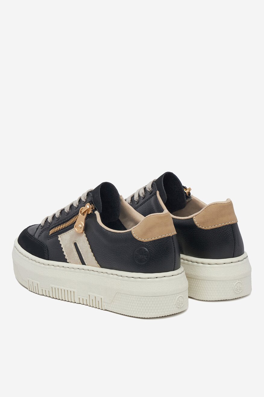 Sneakerși Rieker NEGRU - 2230074040482