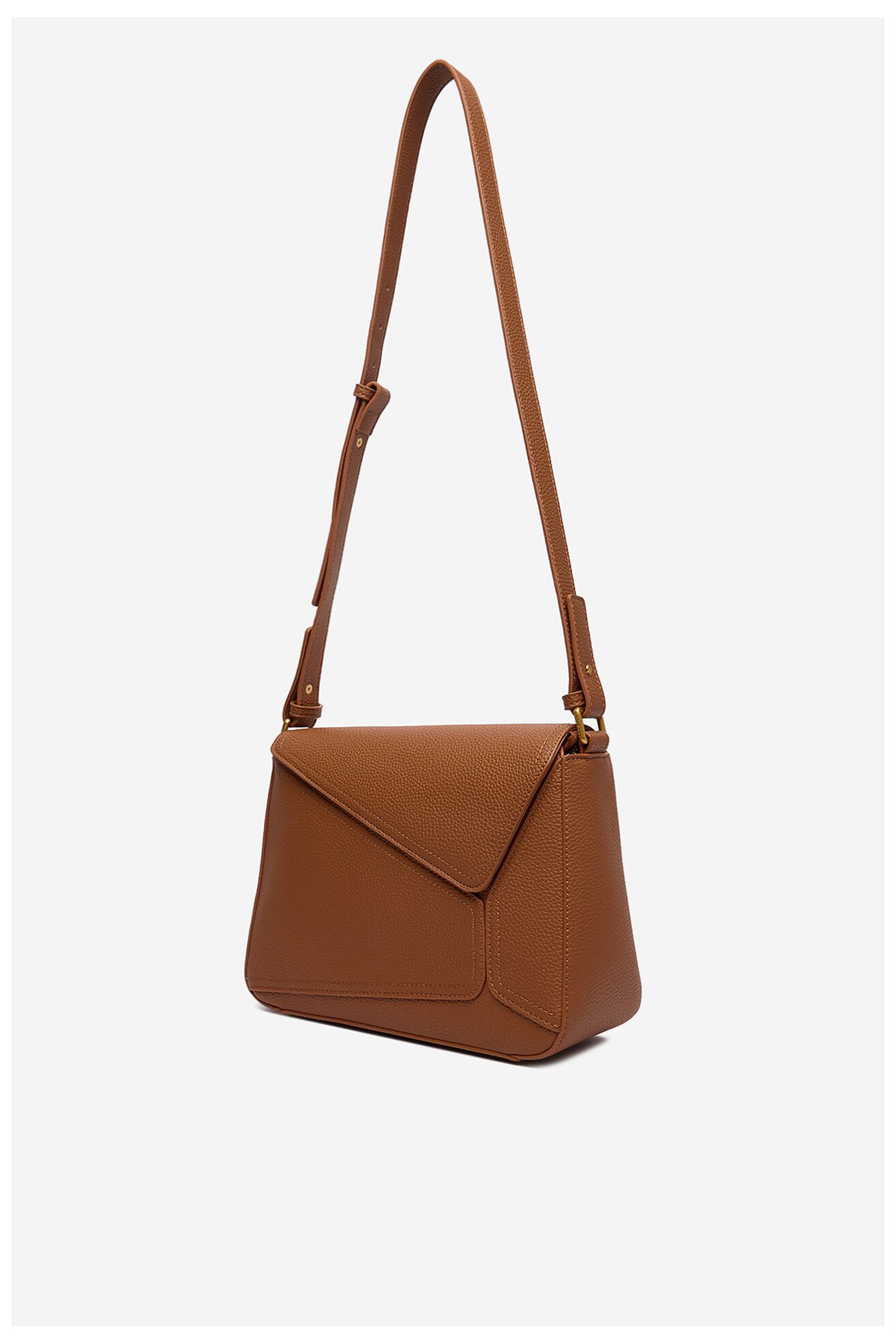 Дамска чанта Gino Rossi C-KY117 КАМЕЛ