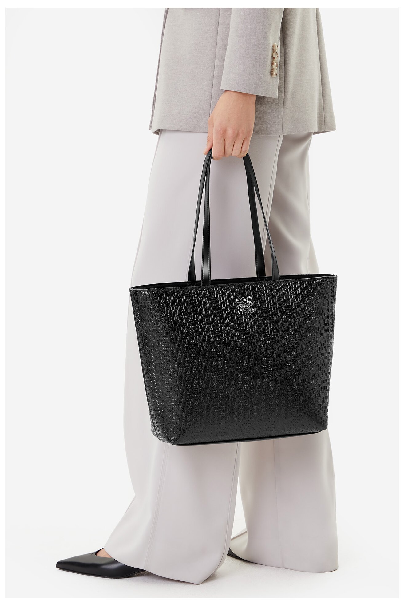 Kézitáska NINE WEST CEO-HAMPSHIRE-IV-LDA8170 FEKETE