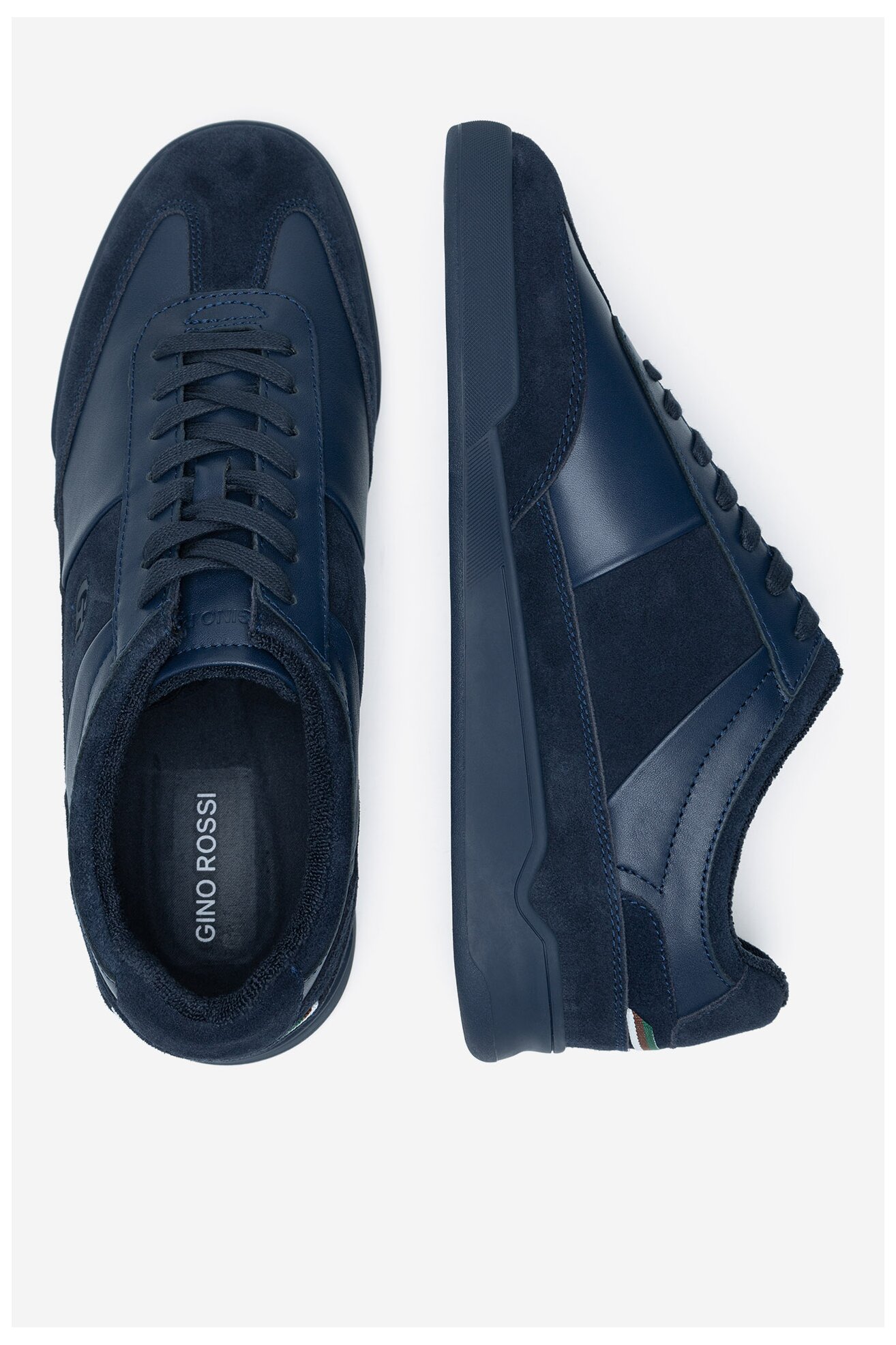 Pantofi casual Gino Rossi CARLO-01 124AM BLEUMARIN