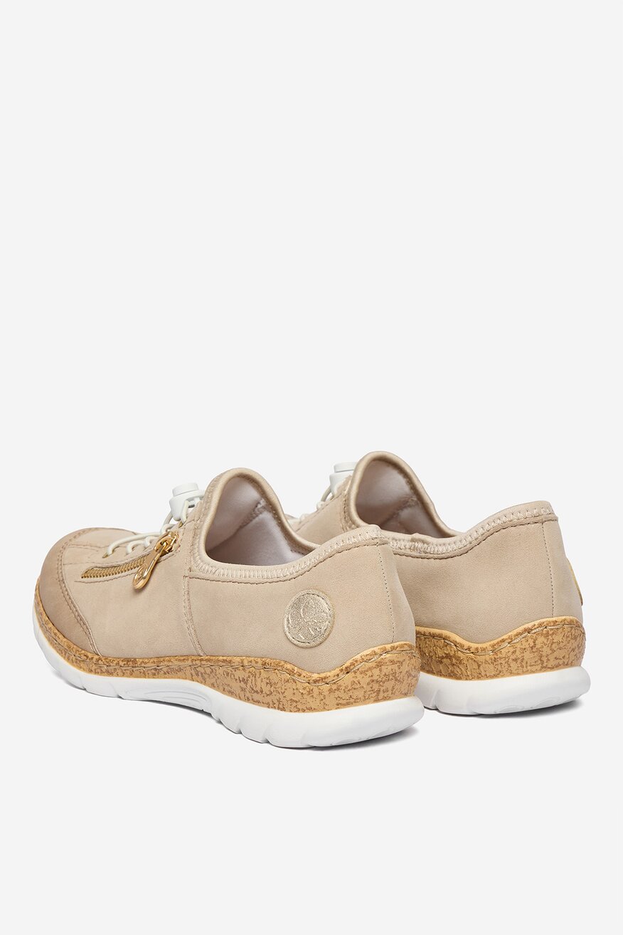 
                Половинки обувки Rieker БЕЖОВ - 5906751836477