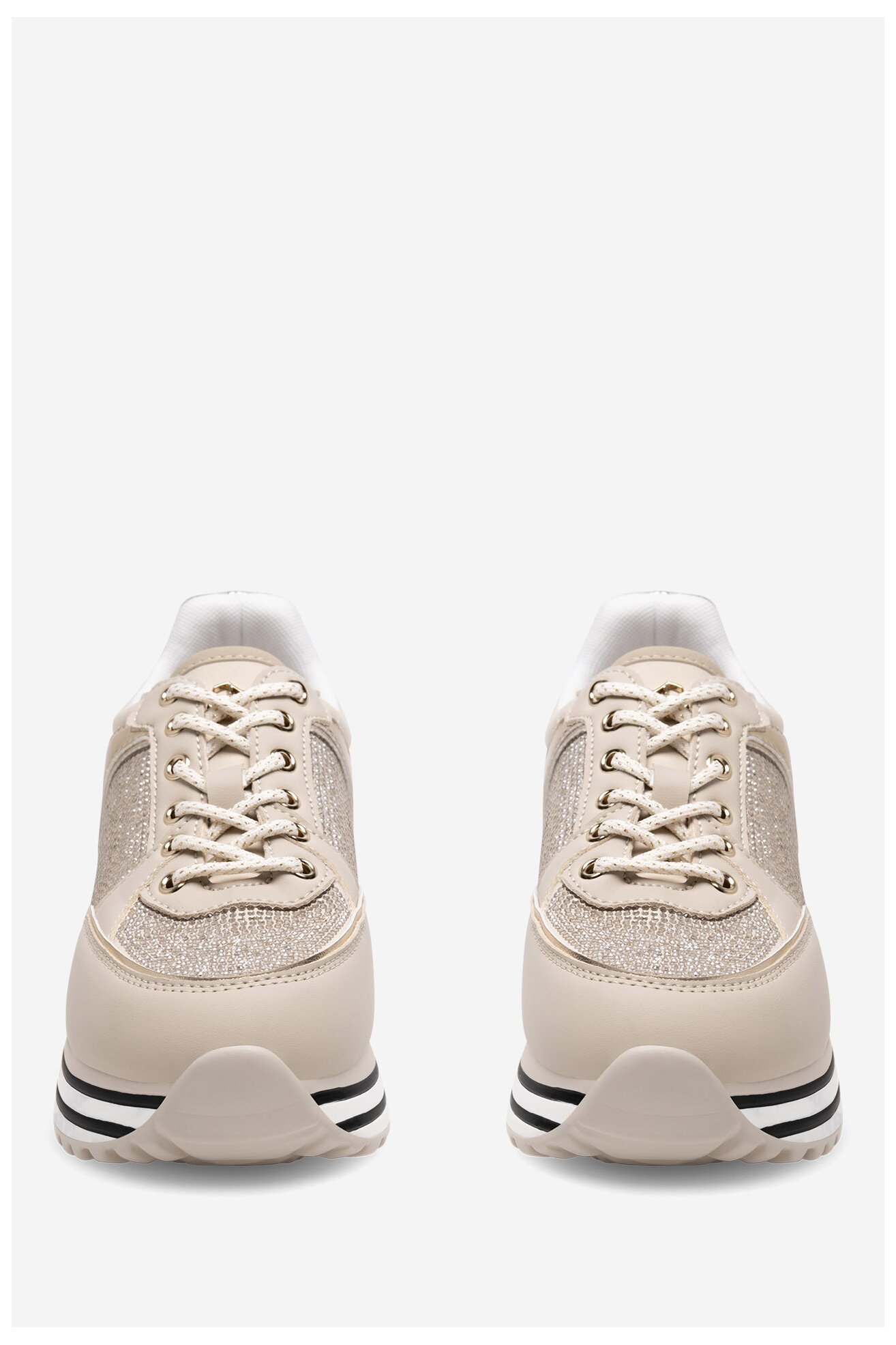 Кросівки EVA MINGE WYL3795-1 ЗОЛОТИЙ