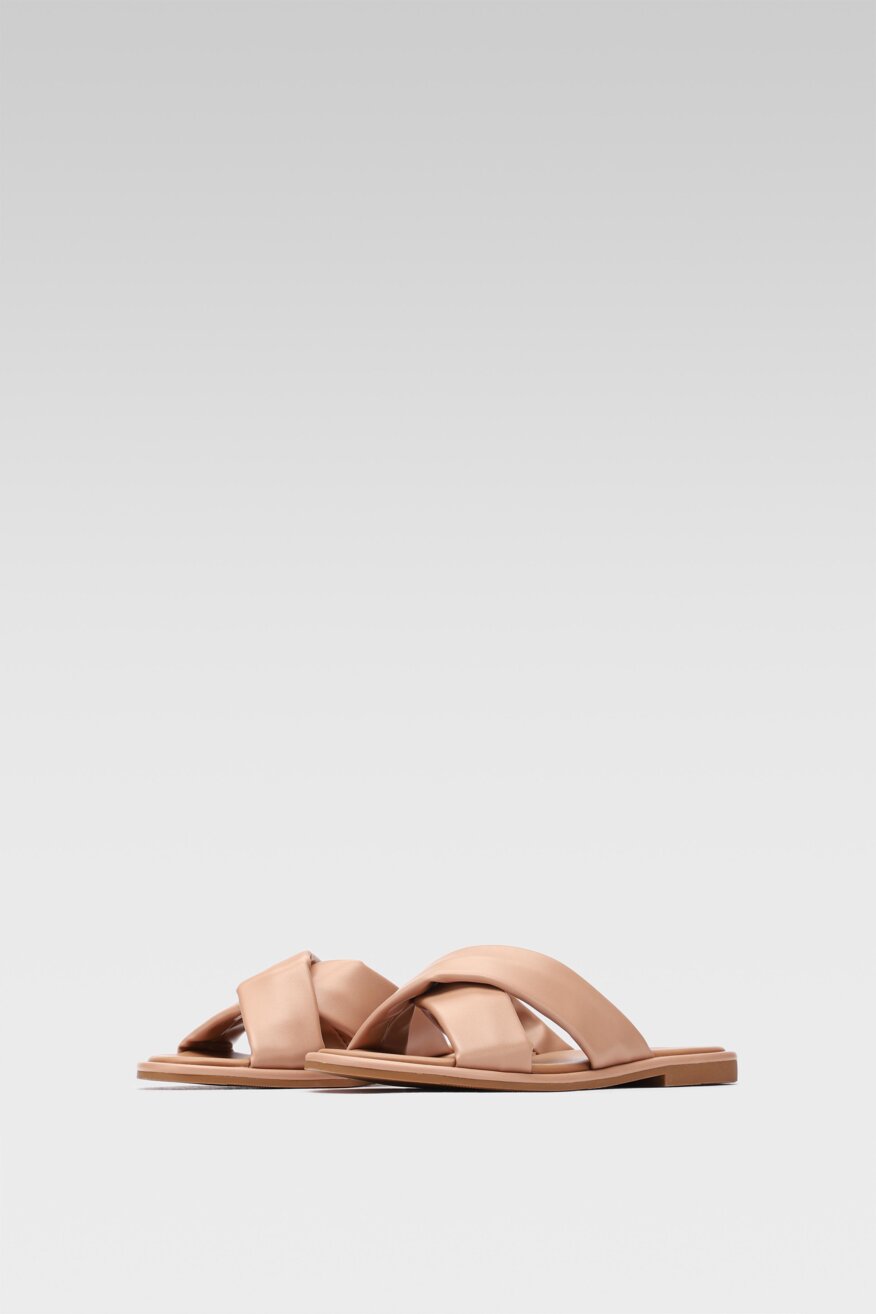 Jenny Fairy - Klapki beżowe - 5903698435947