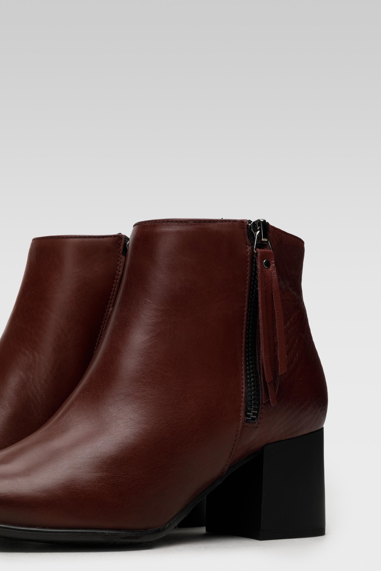 Botki Lasocki 3400-01 Bordowy