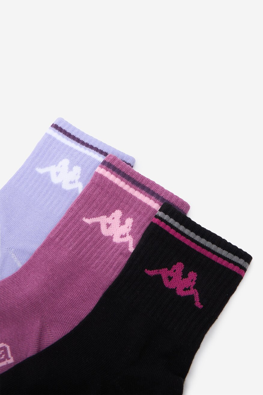 Zokni Kappa CEO_KR_KAPPA_DZ003_W_AW25 (3 -PACK) MIX - 5906751413630