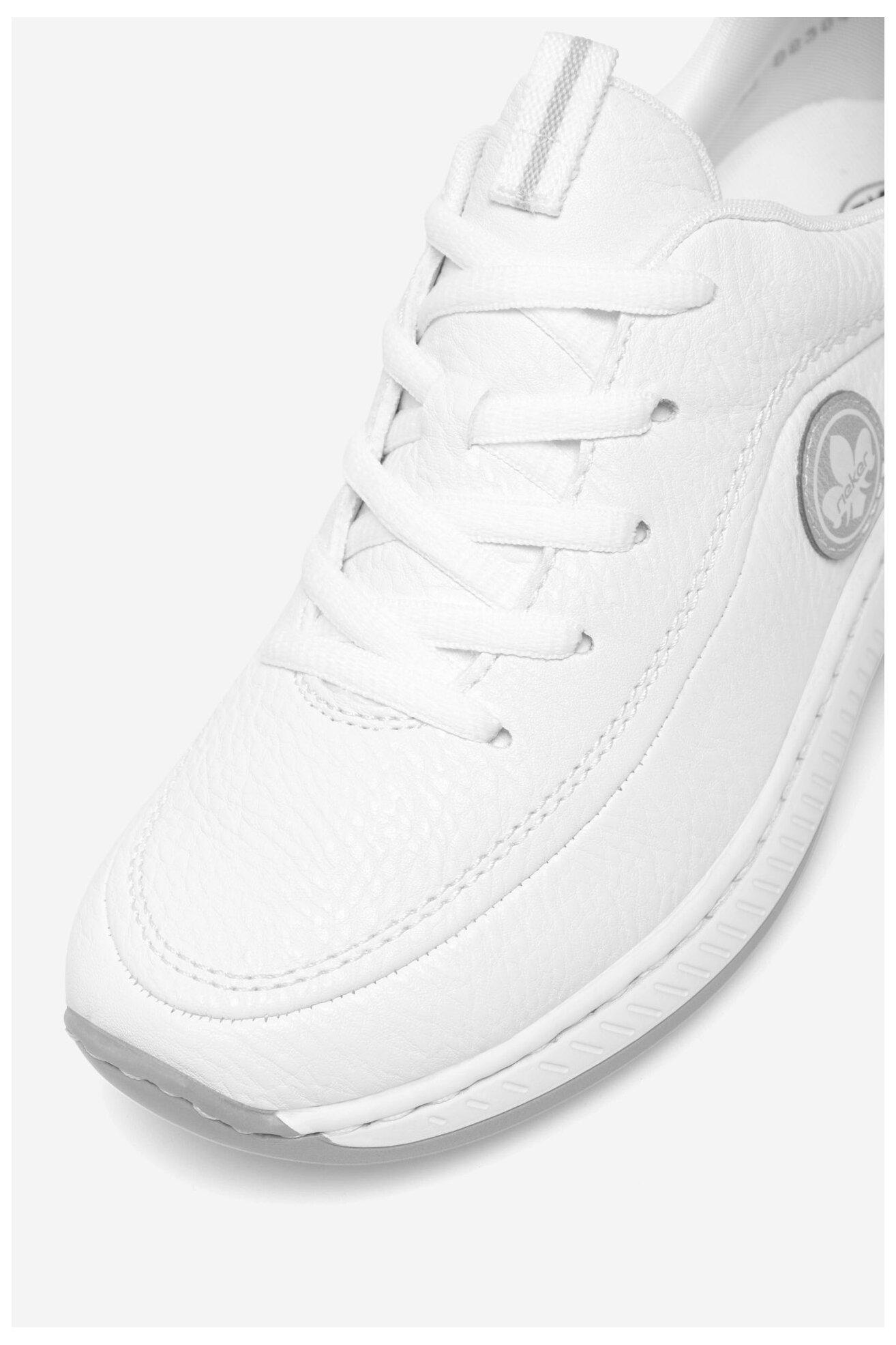 Sneakersy Rieker N5504-80 Biały