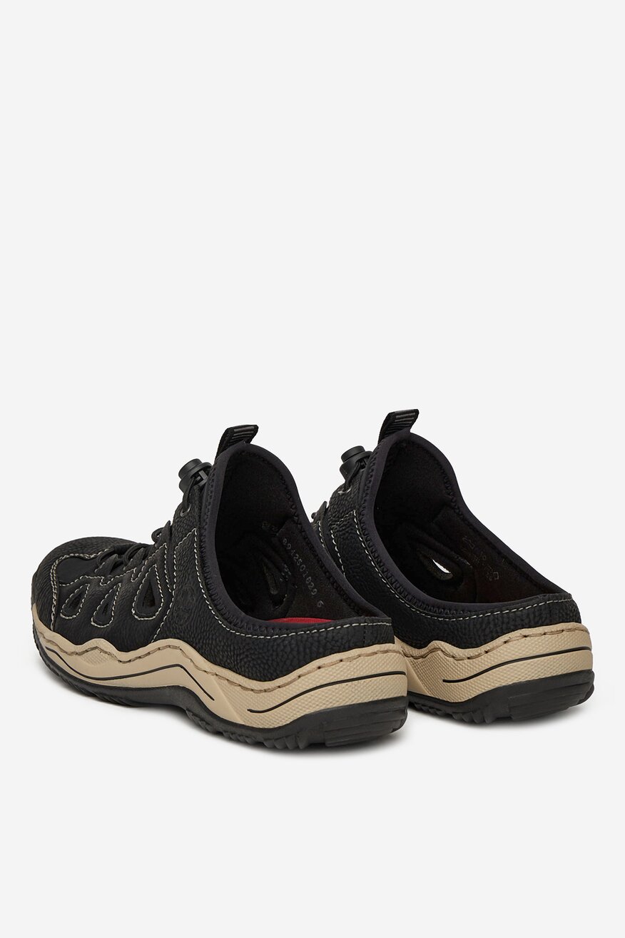 Șlapi Rieker NEGRU - 2230078390217