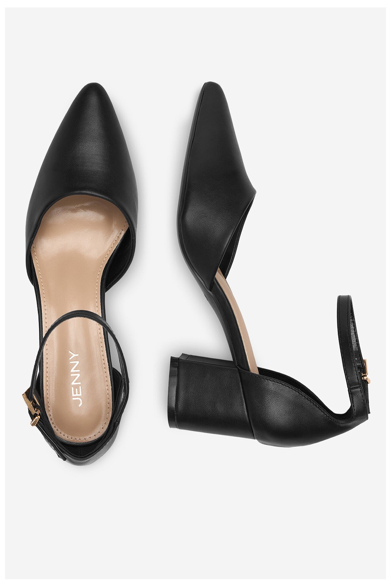 Pantofi cu toc Jenny CEO-ANGEL WS210702-10 NEGRU