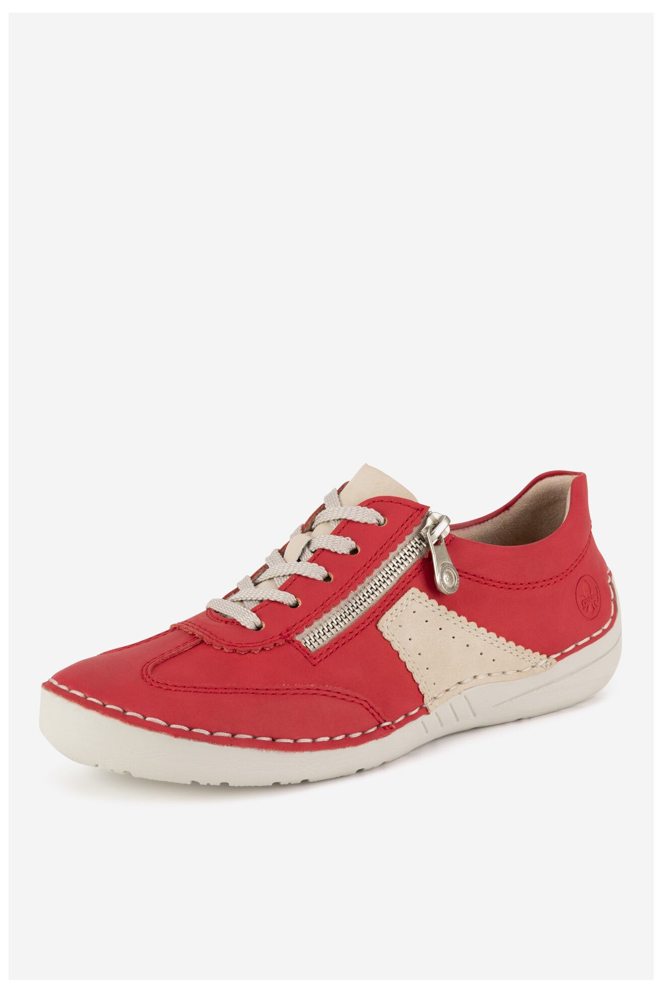 Sneakers Rieker 52521-33 Czerwony