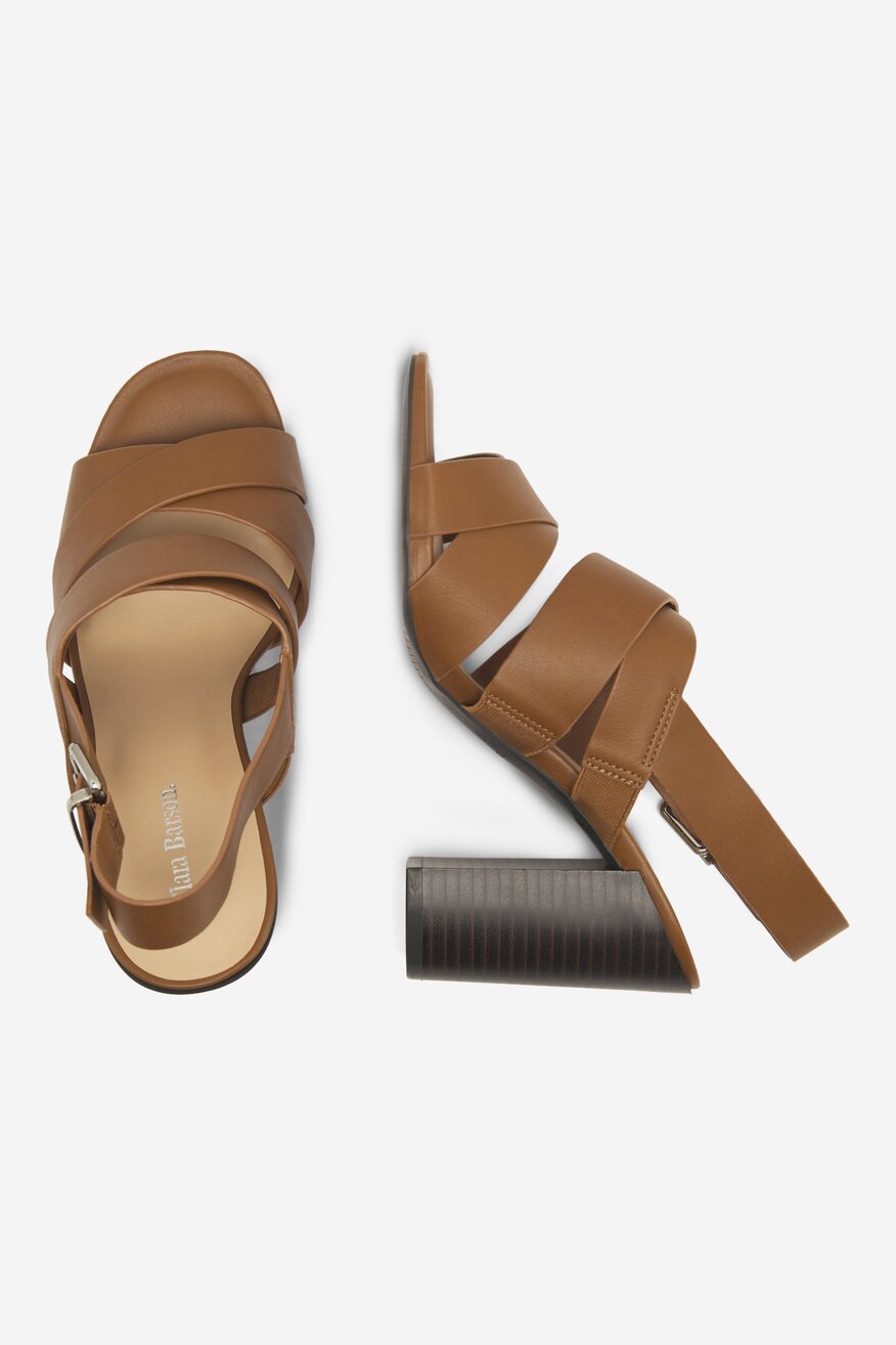 Sandály Clara Barson HNĚDÁ - 5905588510987