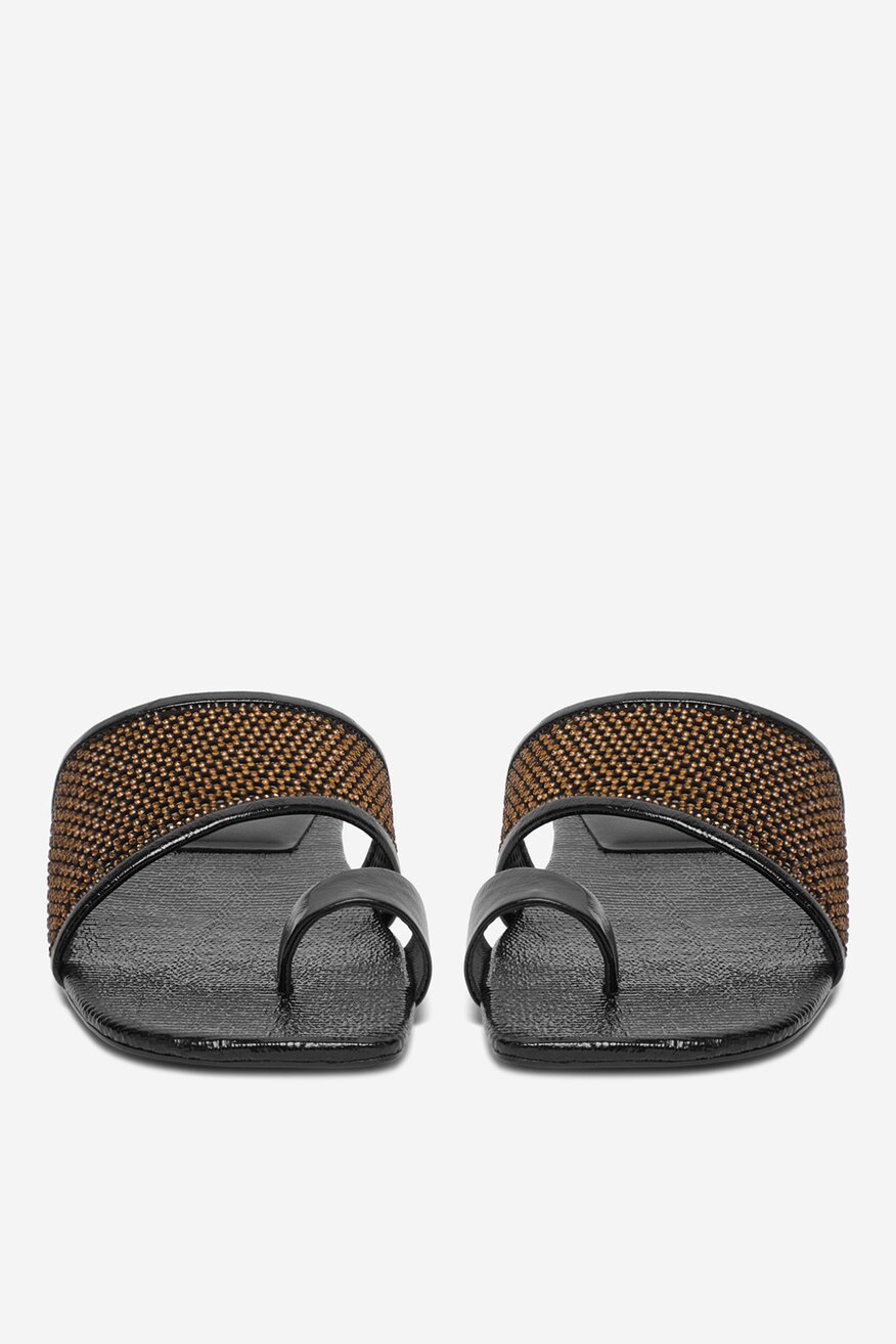 EVA MINGE - Japonki skórzane - 5906751804384