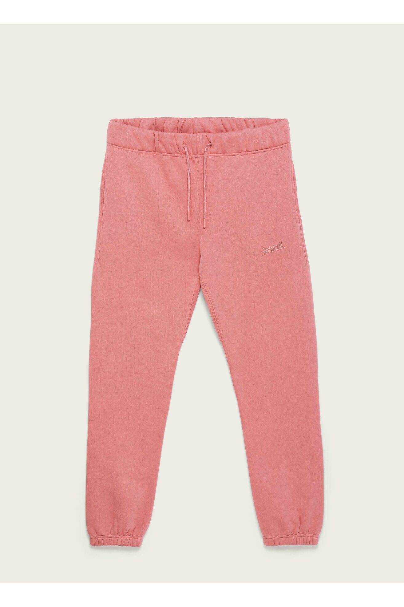 Spodnie joggersy Sprandi SS21-SPD003 Różowy jasny