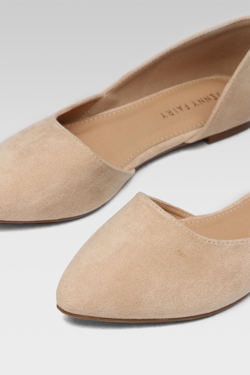 
                Jenny Fairy - Baleriny beżowe - 5903698565293