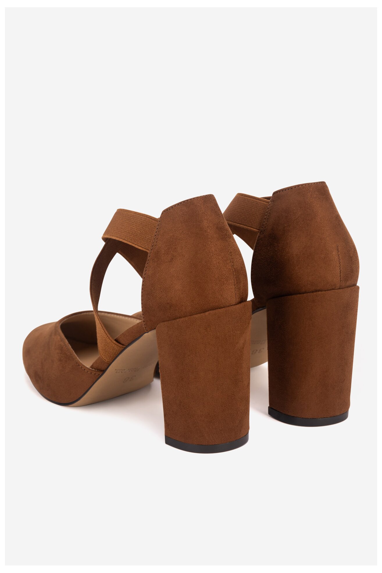 Pantofi cu toc Clara Barson WYL3755-1 CREM