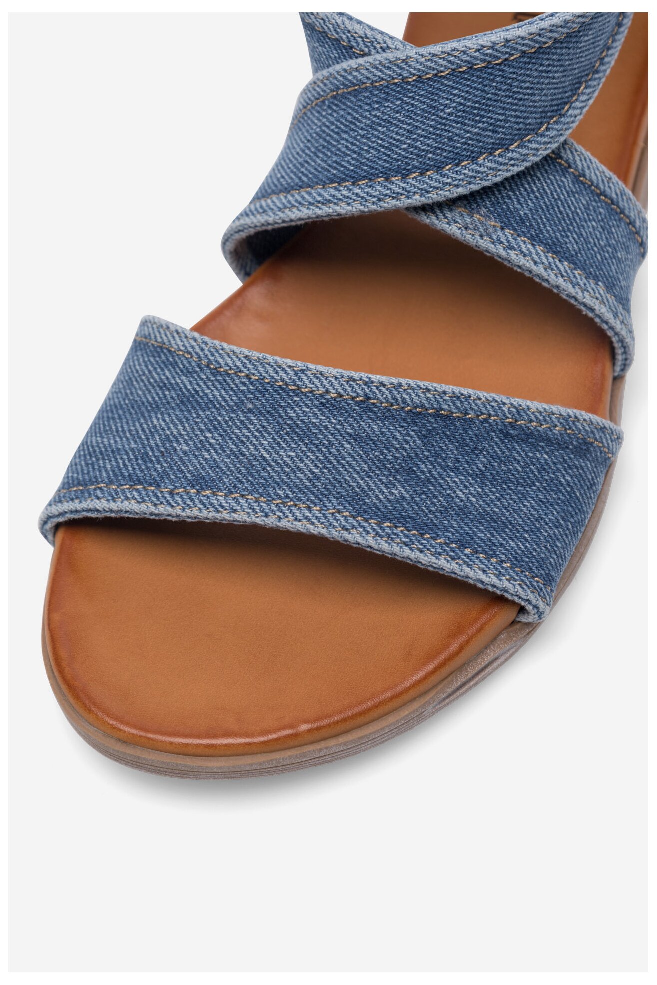 Sandały Mustang 1424-806 Jeansowy