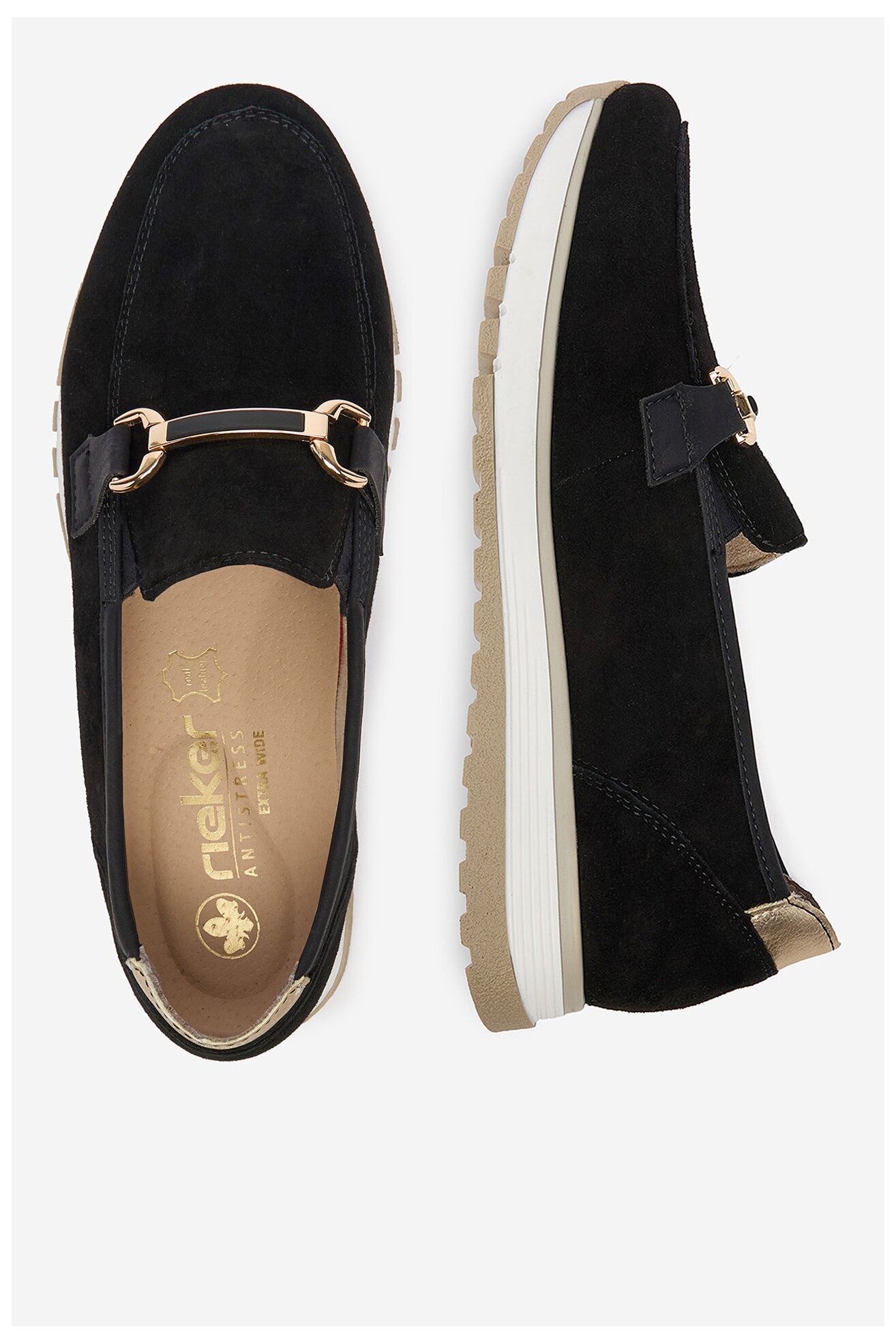 Mokasyn Rieker CEO-49042-00 Czarny