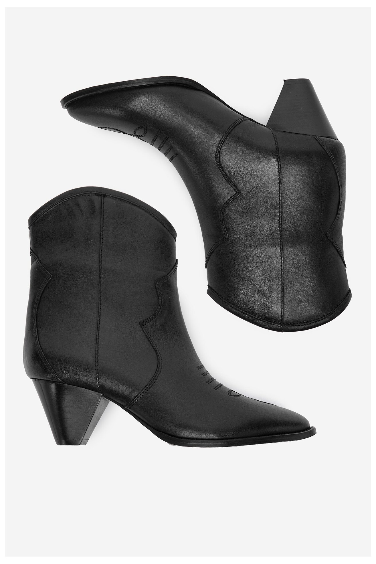 Botki Badura EO-APRIL-25FW217 Czarny