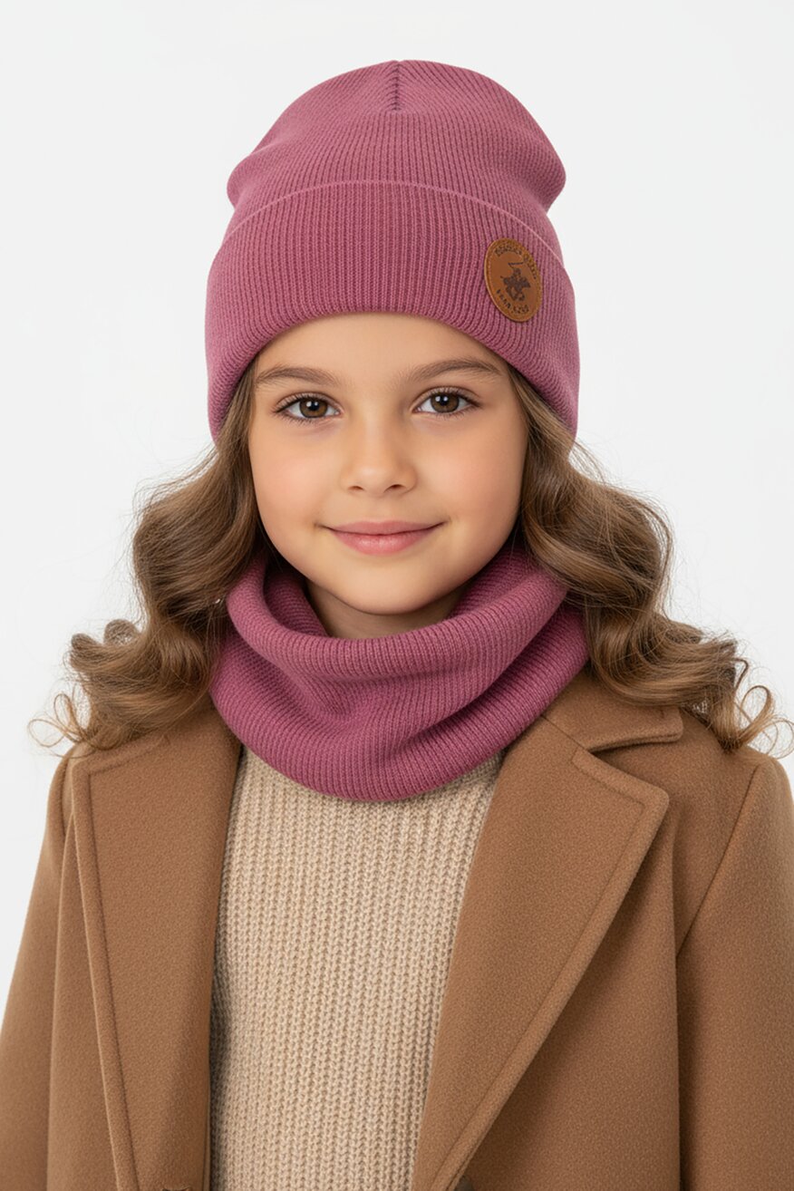 Gyermek szett Beverly Hills Polo Club RÓZSASZÍN - 5906751444238