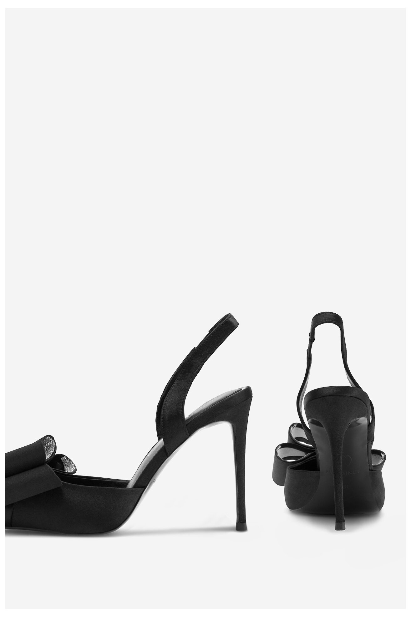 Czółenka EVA MINGE MIA-SLT18267-195 Czarny