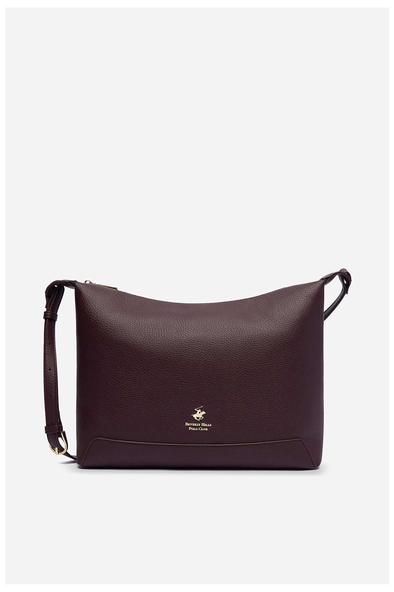 Torebka Beverly Hills Polo Club CEO-BHPC-L-005-10 Bordowy ciemny