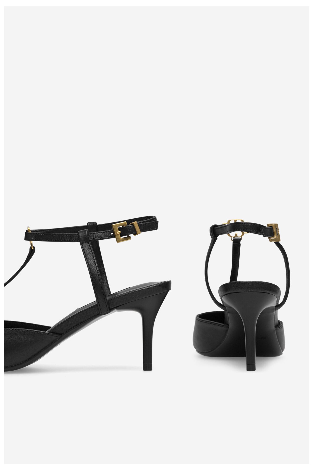 Pantofi cu toc Gino Rossi SIENA-21603-58-1 NEGRU