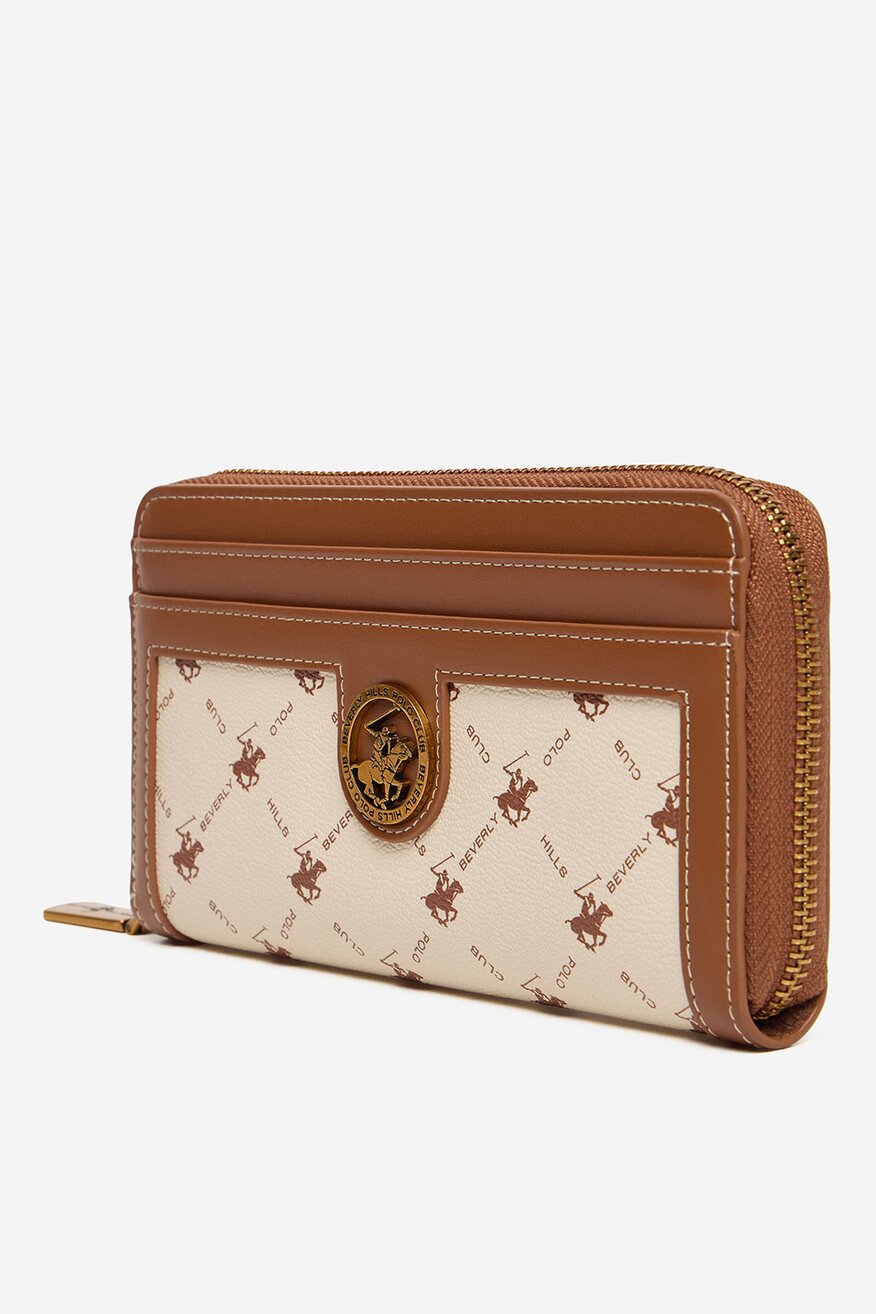 Női pénztárca Beverly Hills Polo Club CAMEL - 5906751365809
