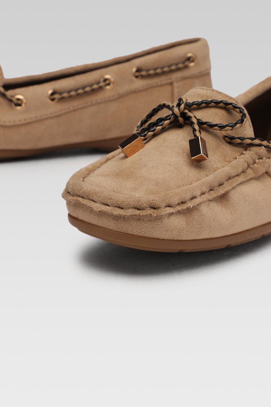 
                Jenny Fairy - Mokasyny beżowe - 5903698473185