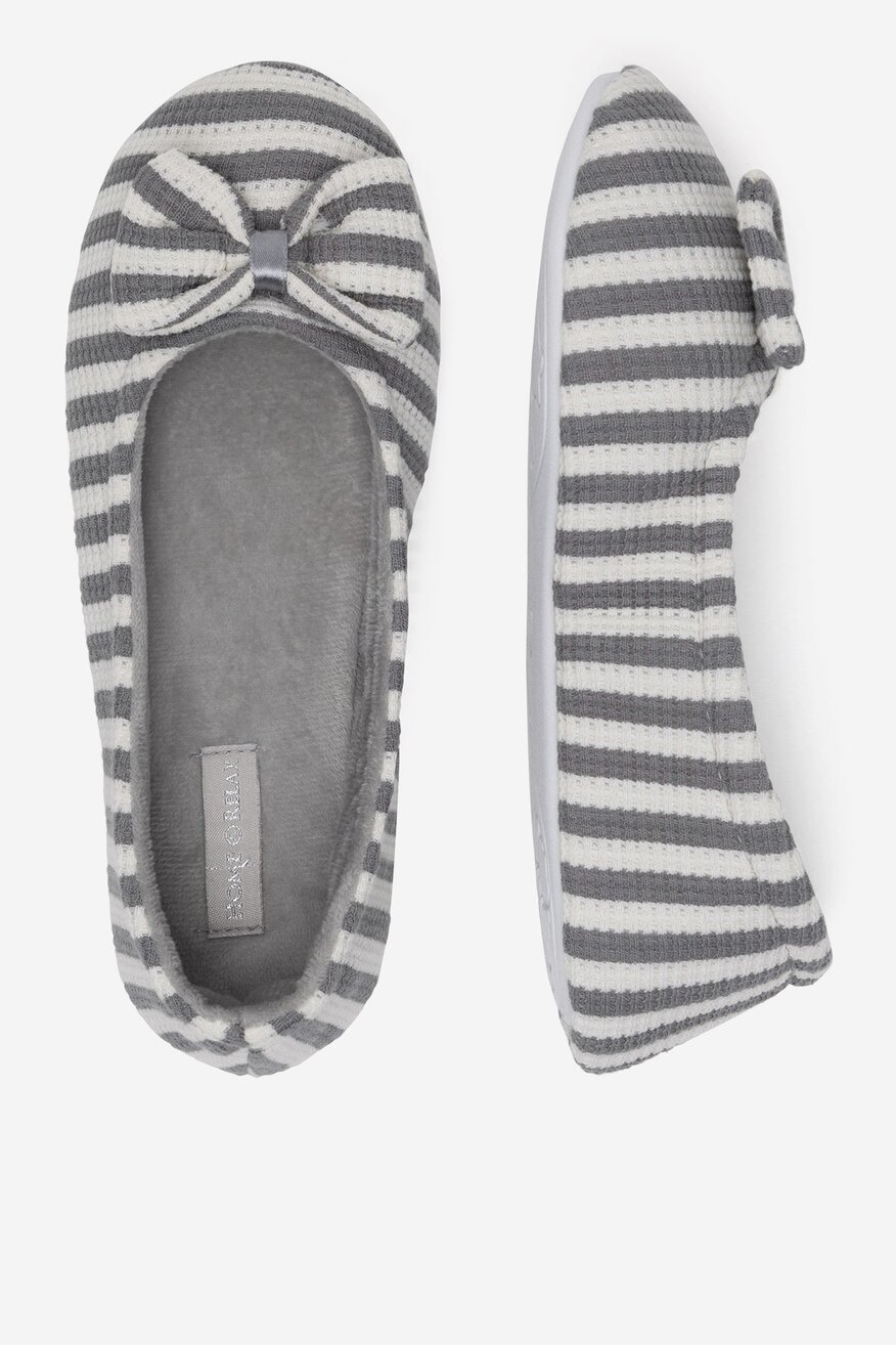 Papuci de casă Home&Relax GRI DESCHIS - 5903419687730