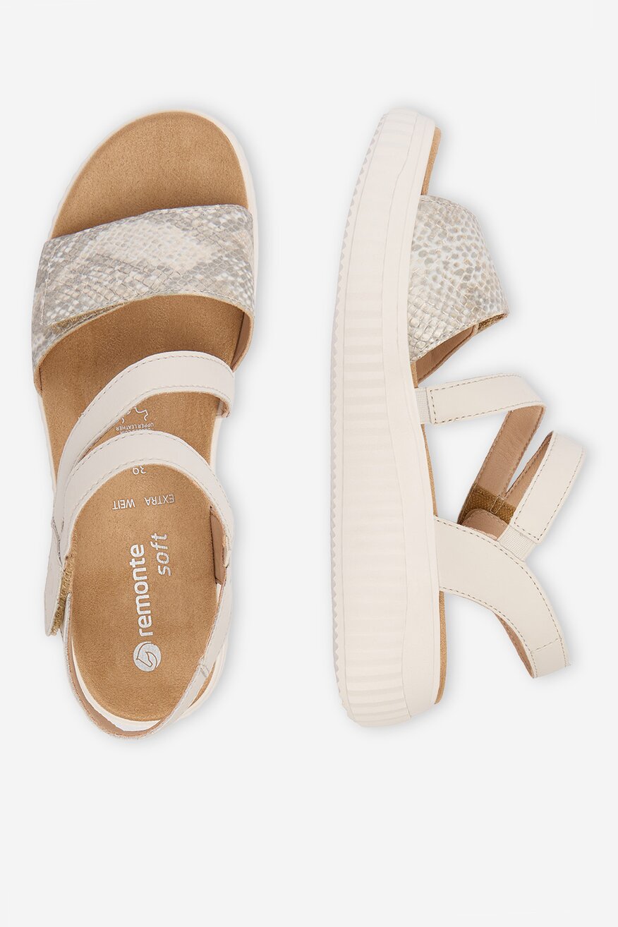 
                Remonte - Sandały skórzane - 5906751745694