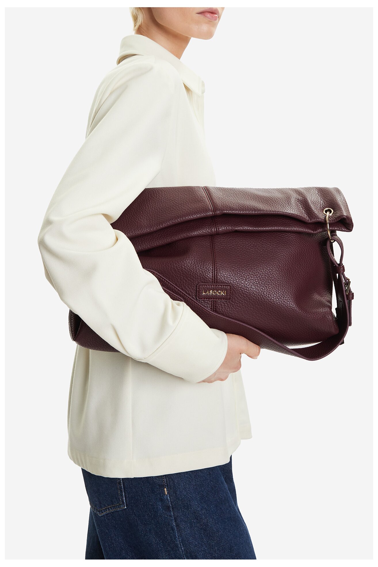 Torba Lasocki C-LSK-L-007-08 BORDO