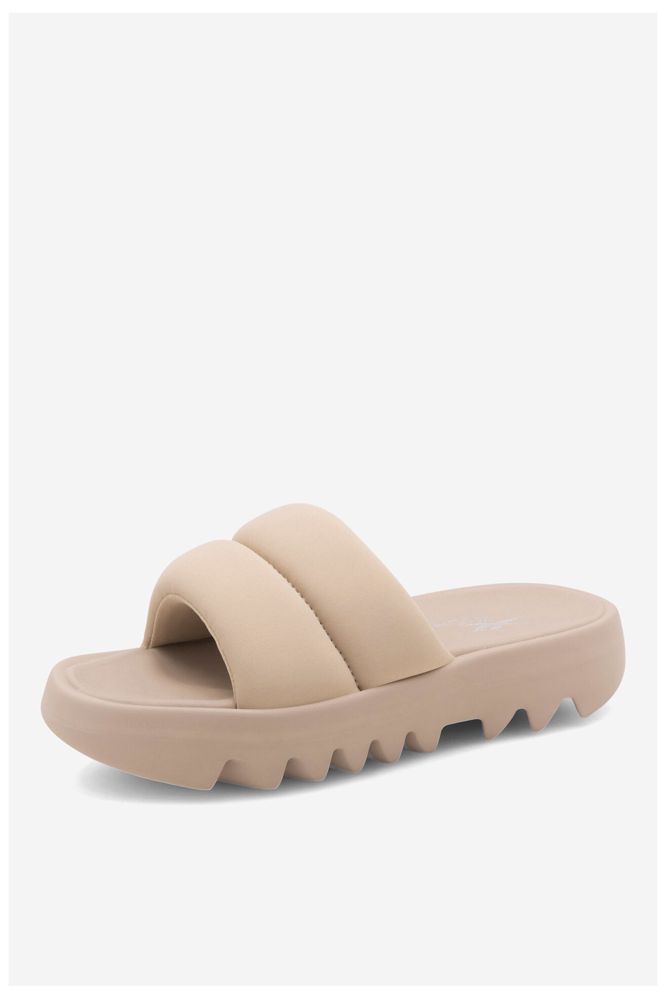 Klapki Reebok CARDI SLIDE HP2216 Beżowy