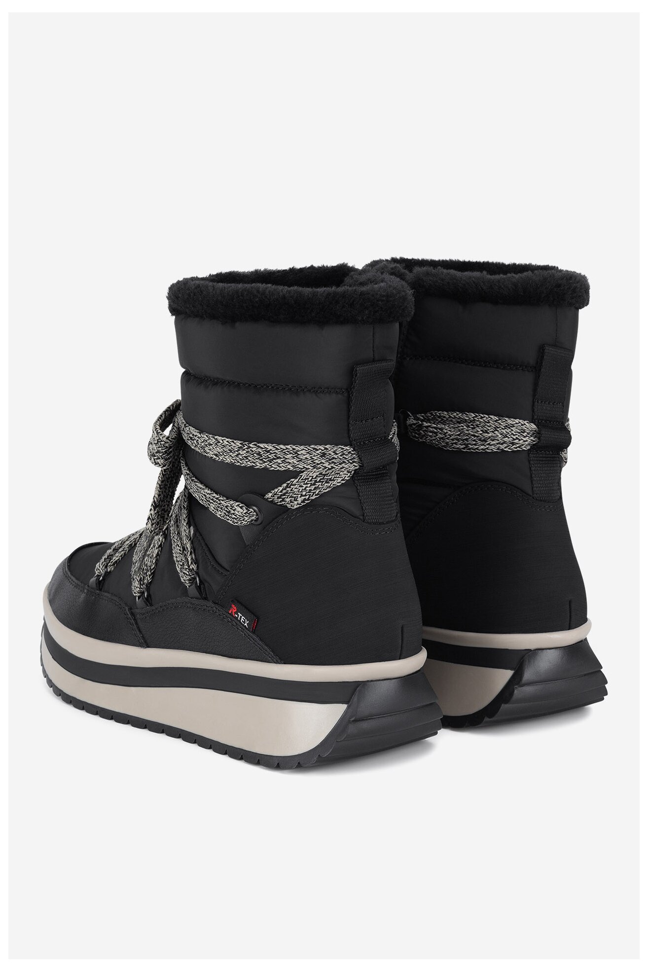 Ghete Rieker Revolution Lifestyle W0971-00 NEGRU