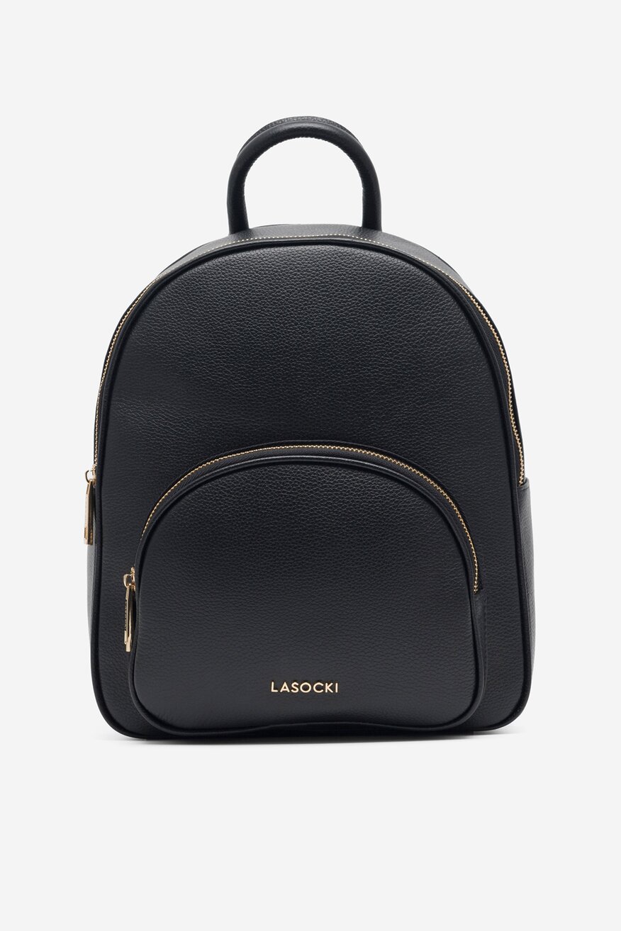 Lasocki - Plecak skórzany - 5904862661377
