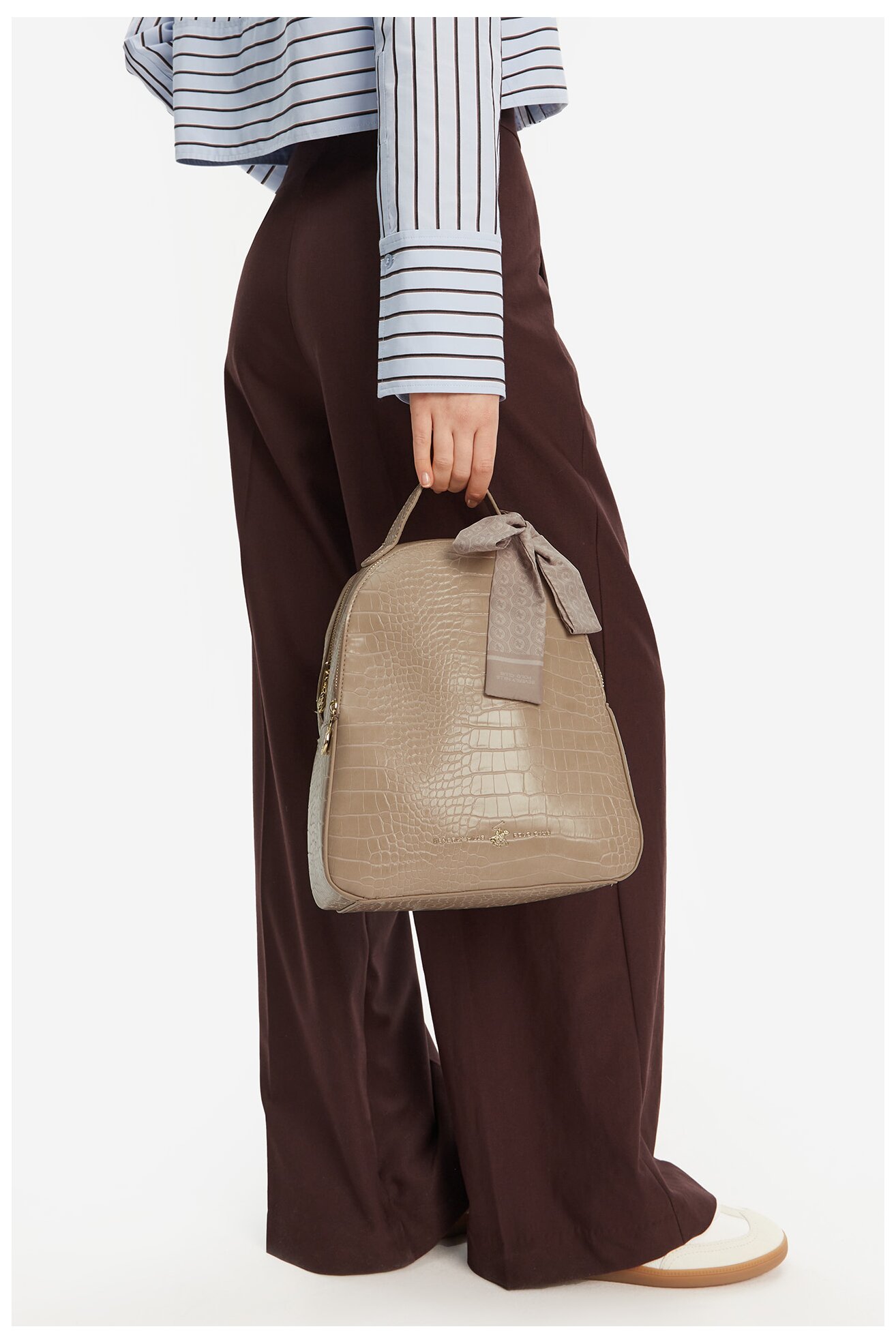 Plecak Beverly Hills Polo Club BHPC-H-003-07 Beżowy