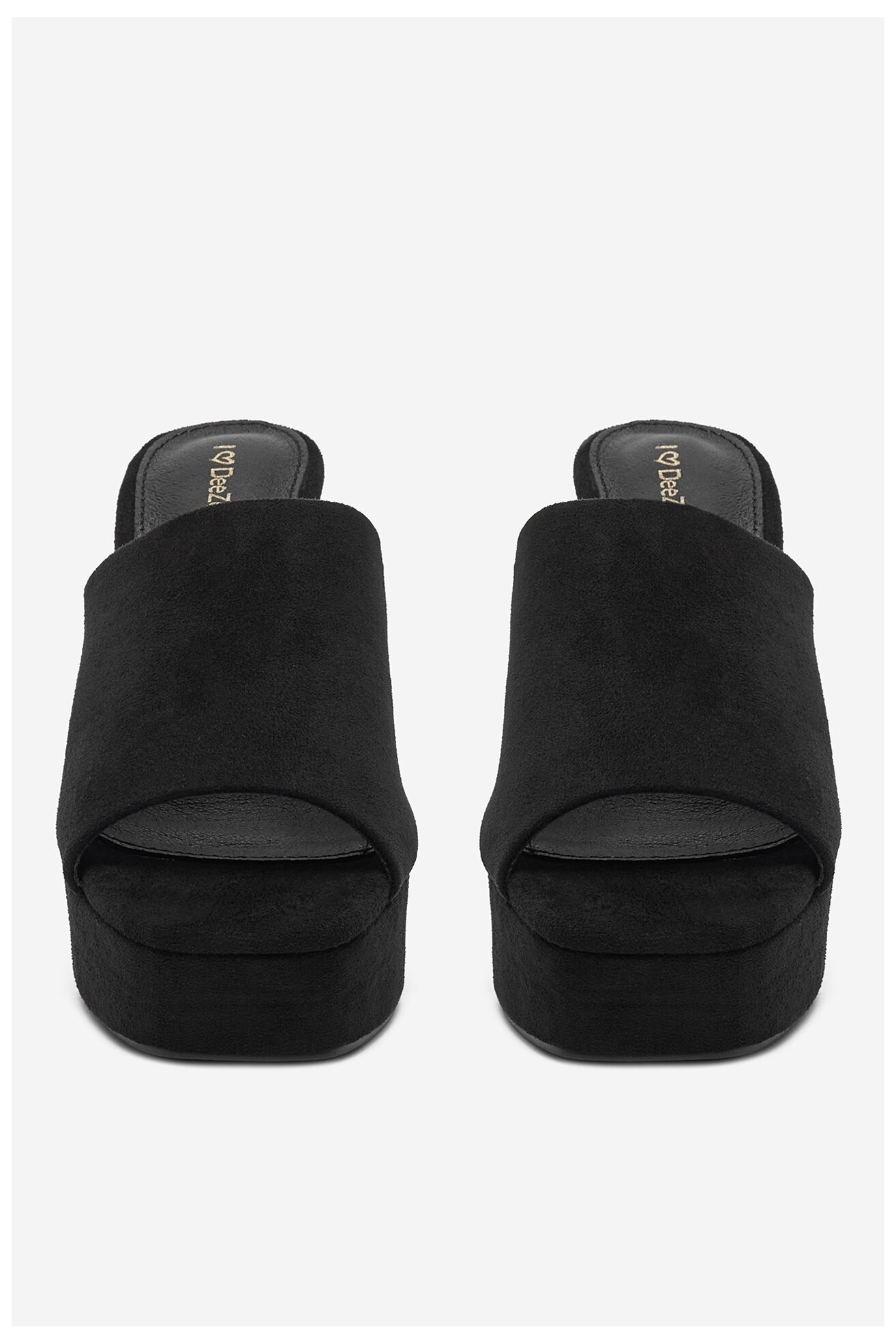 Șlapi DeeZee F7979-1 NEGRU