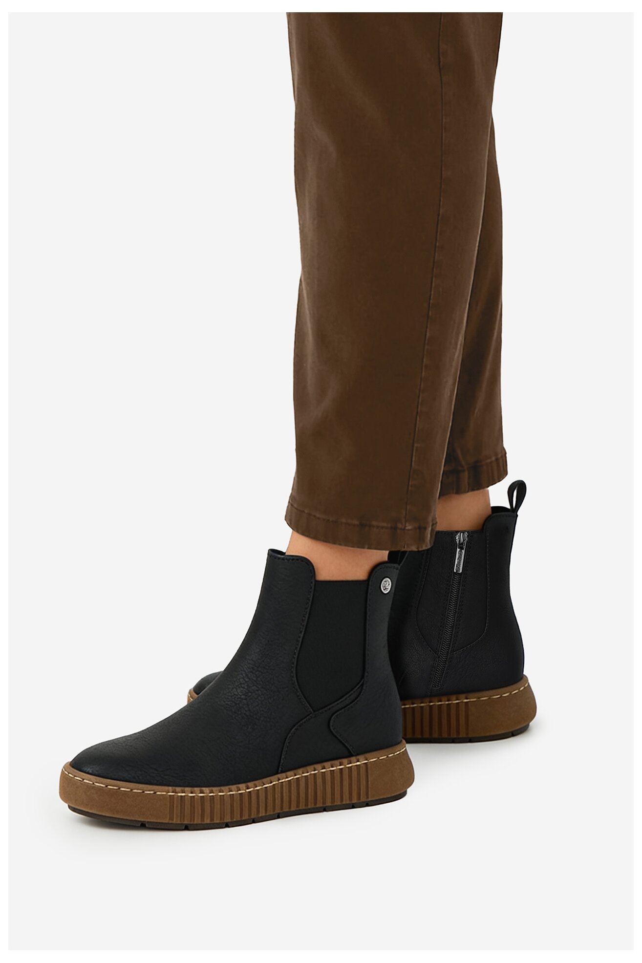 Botki Go Soft CEO-WS5586-07 Czarny