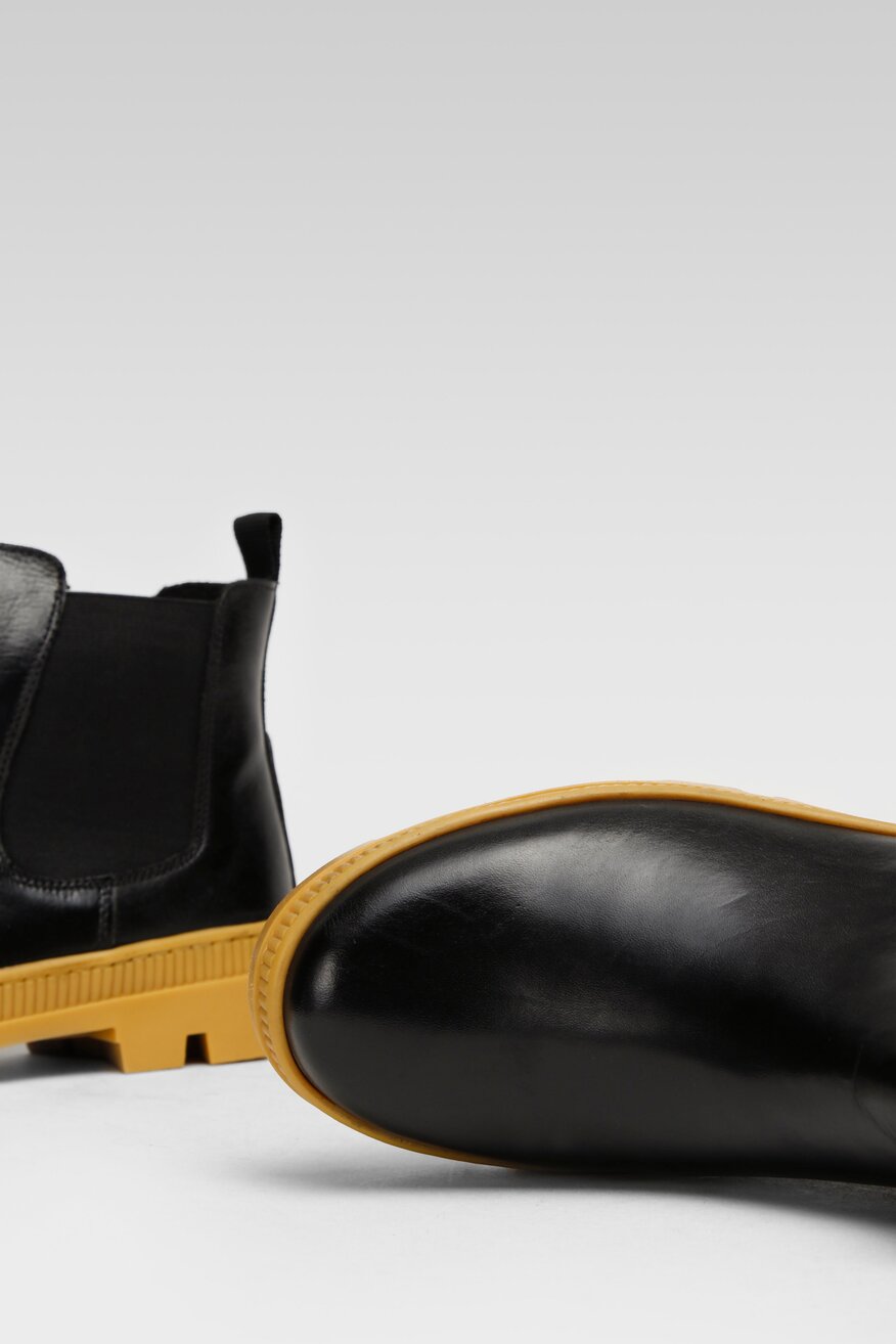 Lasocki - Botki skórzane ocieplane - 5904248970598