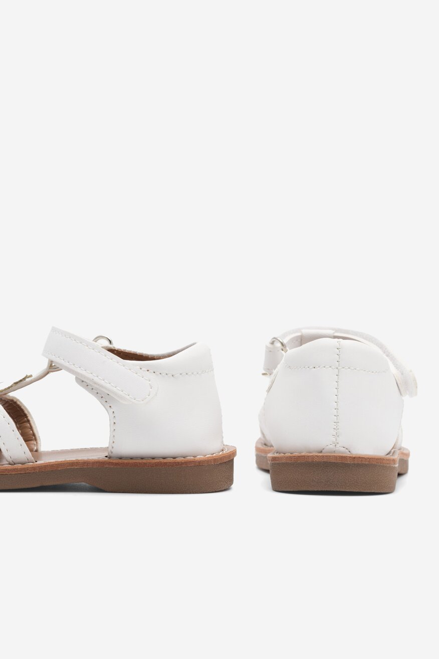 
                Nelli Blu - Sandały białe - 5904862816340