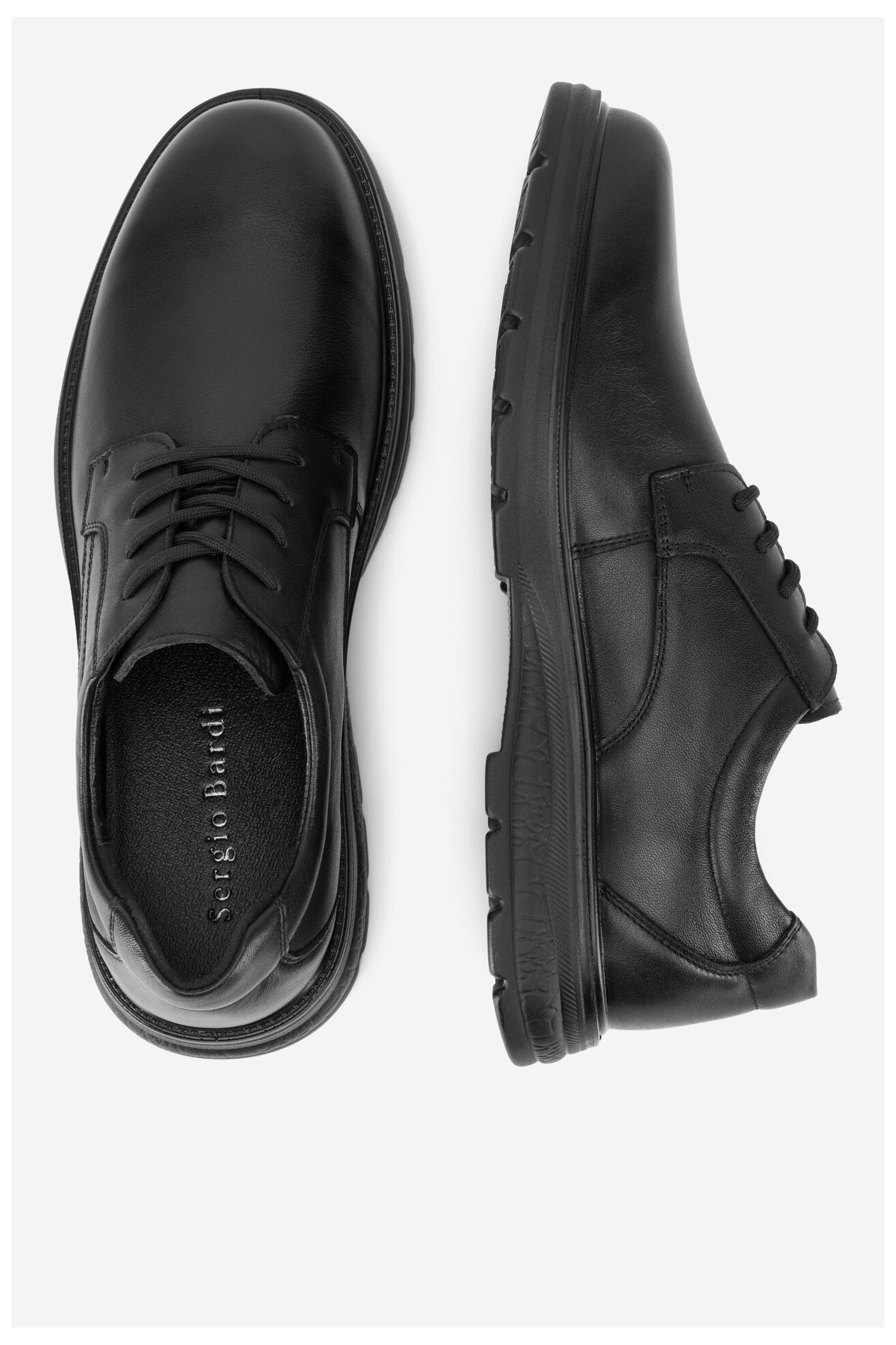 Pantofi casual Sergio Bardi MF1644-1Z NEGRU