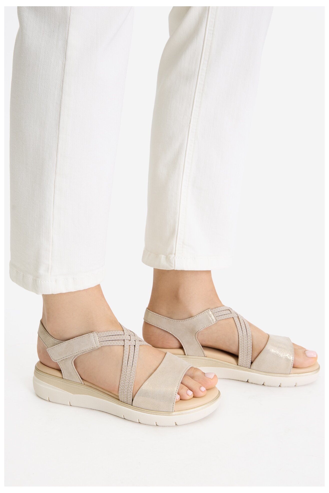 Sandały Go Soft CEO-WB-TEYLOR-07 Beżowy